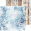 8" x 8" paper pad - Cozy Winterland Backgrounds and Basic Mix Set