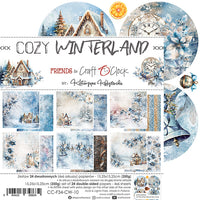 6" x 6" paper pad - Cozy Winterland