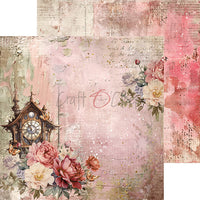 8" x 8" paper pad - Vintage Sonata Backgrounds and Basic Mix Set