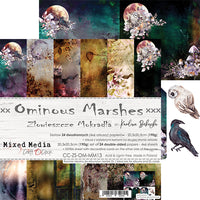 8" x 8" paper pad - Ominous Marshes