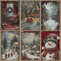 12" x 12" paper pad - Nostalgic Christmas