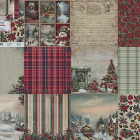 8" x 8" paper pad - Nostalgic Christmas