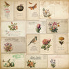 12" x 12" paper pad - Spring Botanical Story