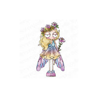 Stamping Bella  - Oddball Spring Fairy - Rubber Stamp Set