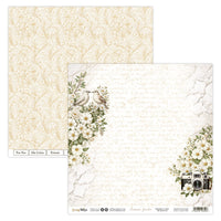 8" x 8" paper pad - Romantic Garden