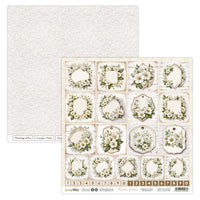 8" x 8" paper pad - Romantic Garden