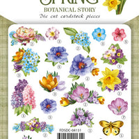 54pcs Spring Botanical Story die cuts