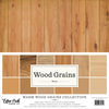 12" x 12" paper pad - Warm Wood Grains