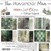 8" x 8" paper pad - The November Man Backgrounds