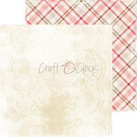 8" x 8" paper pad - Girl & Curl Backgrounds