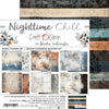 8" x 8" paper pad - Nighttime Chill Backgrounds