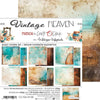 8" x 8" paper pad - Vintage Heaven Backgrounds