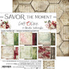 8" x 8" paper pad - Savor the Moment Backgrounds