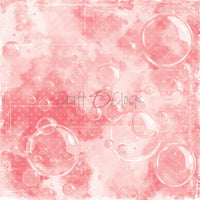 8" x 8" paper pad - Girl & Curl Backgrounds