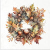 Autumn Wreath 3 - rice paper set