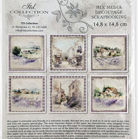 Provence 1 - rice paper set