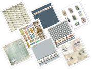 11.8" x 12.1" ITD Collection - Set 1 - mixed design paper sheets