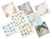 11.8" x 12.1" ITD Collection - Set 2 - mixed design paper sheets