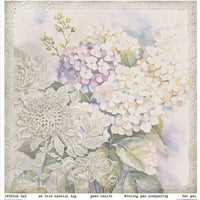 11.8" x 12.1" paper pad - Summer Bouquet