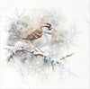 Winter Birds 4 - rice paper set