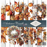 11.8" x 12.1" paper pad - Autumn Wreath