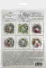 Christmas Wreath 2 - rice paper set