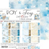 8" x 8" paper pad - Boy & Toy Backgrounds and Basic Mix Set