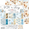 8" x 8" paper pad - Boy & Toy Backgrounds and Basic Mix Set