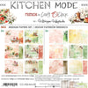 8" x 8" paper pad - Kitchen Mode Backgrounds and Basic Mix Set