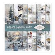 11.8" x 12.1" paper pad - Botanical Garden in Winter