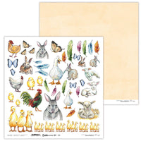 12" x 12" paper pad - Easter & Spring