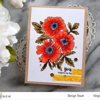 Altenew - Paint-A-Flower: French Marigold Outline - Clear Stamp Set