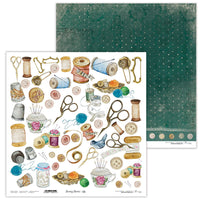 12" x 12" paper pad - Sewing Stories