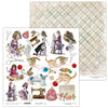 12" x 12" paper pad - Sewing Stories