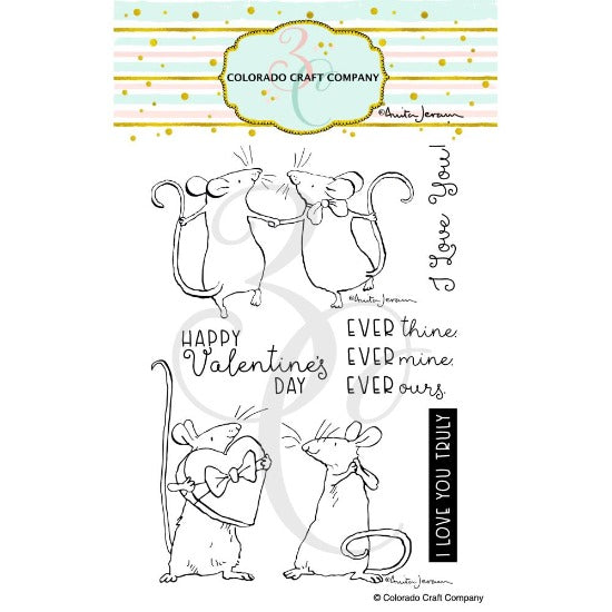 Colorado Craft Company Anita Jeram Ever Thine Clear Stamp Set